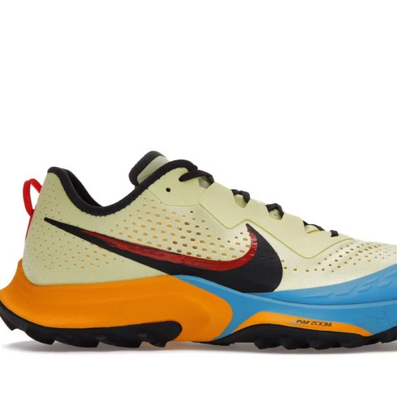 Nike Other - Nike Air Zoom Terra Kiger 7 Trail Limelight Laser Blue CW6062-300 Sz 10 PRISTIN